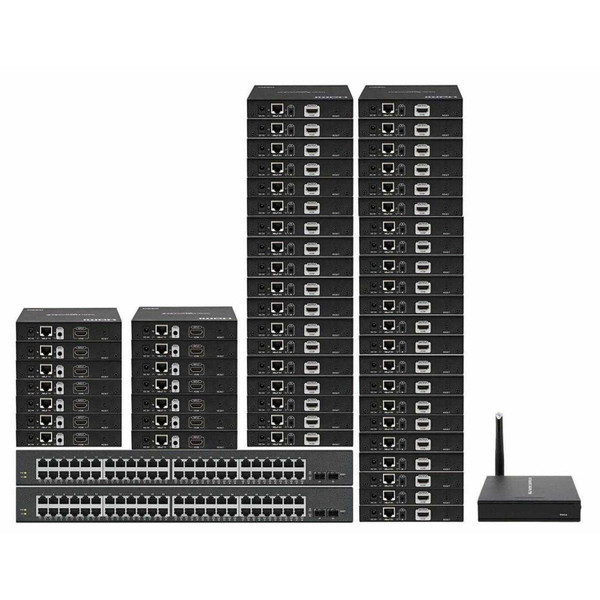 4K 14x40 HDMI Matrix Over Wireless LAN with iPad App 4K 14x40 HDMI Matrix Over Wireless LAN with iPad App