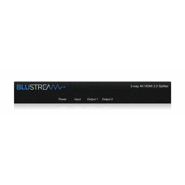 Blustream SP12AB-V2 2-Way 4K 18Gb HDMI Splitter with Audio Breakout