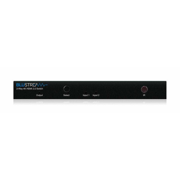 Blustream SW21AB-V2 2-Way 4K HDMI Switch, HDMI 2.0, HDCP 2.2