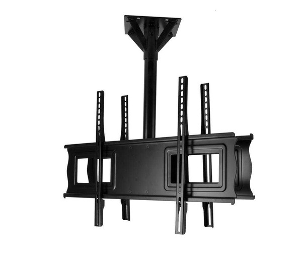 Sunbrite SB-CM-DT-L-BL Dual Ceiling Mount w/Tilt for TVs 37" to 80"