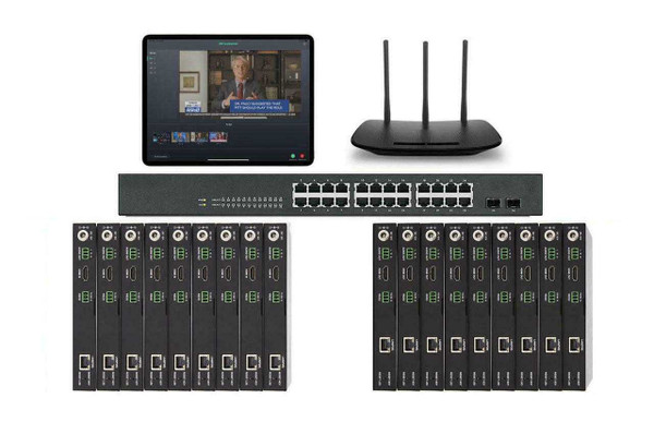 Build a HDMI Over IP Switcher with Live Streaming AV Over IP Matrix Switchers