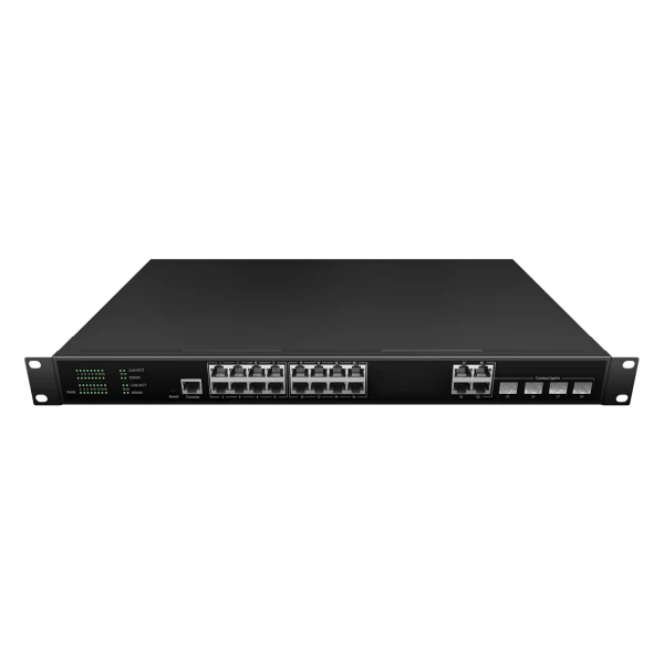 WolfPack 16-Port POE Ethernet Switch