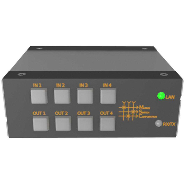 Matrix Switch MSC-FS44FL 4x4 Fiber Optic 3G-SDI Mini Switcher