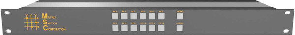 Matrix Switch MSC-XD121DEL 12 Input 1 Output 3G-SDI Video Router