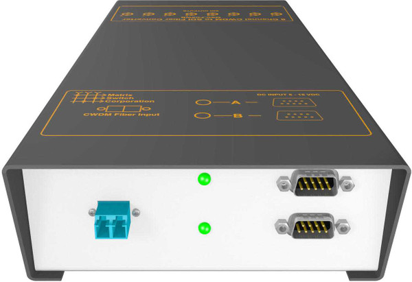 Matrix Switch MSC-FC8WB-8 - 8-Ch 3G-SDI CWDM Fiber to BNC Converter