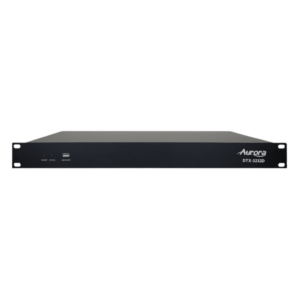 Aurora DTX-3232D 32x32 all-digital Dante DSP