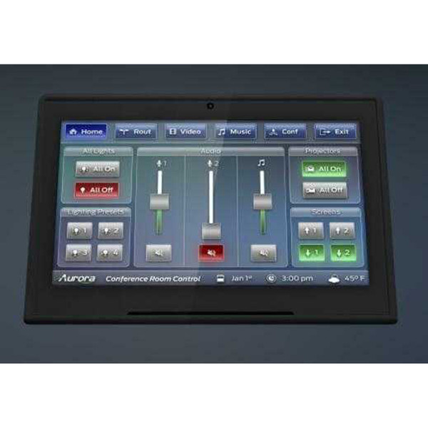 Aurora RXT-8D-B 8-desktop ReAX touch panel control system (Black)