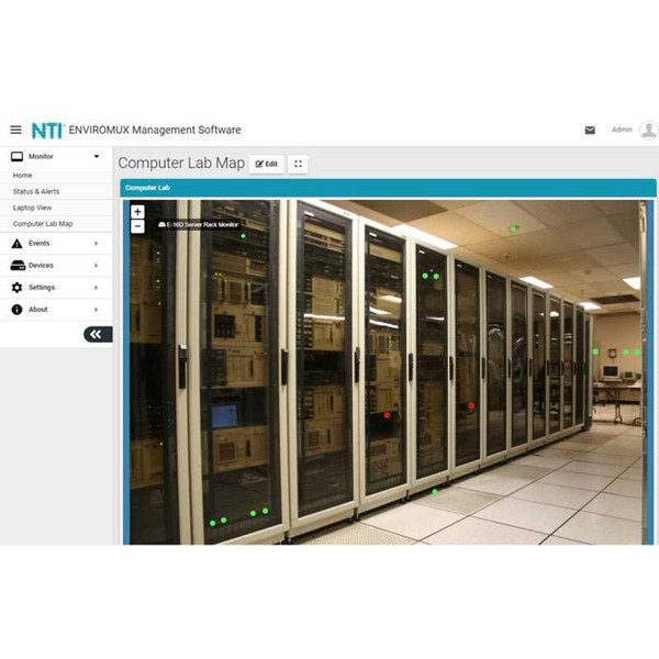NTI E-MNG-SH Self-Hosted Environment Monitoring System Software