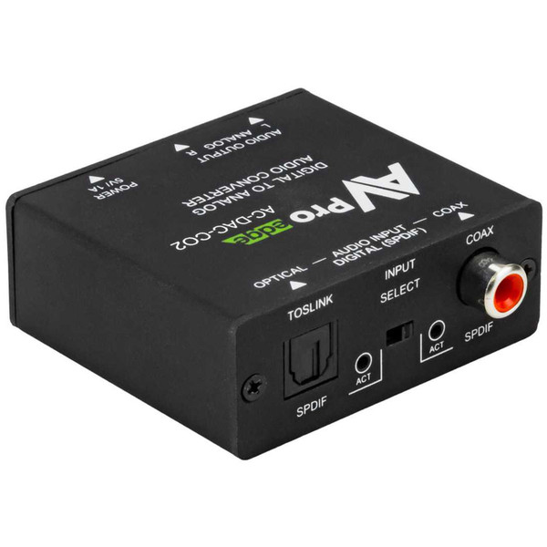 AVPro Edge AC-DAC-CO2 Digital to Analog Audio Converter