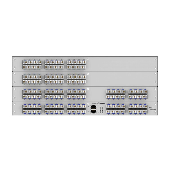 Black Box ACXC128F-1G 128-Port, Fiber, 1G, 4RU KVM Matrix Switch