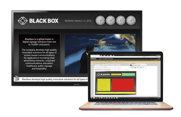 Black Box ICC-VM-50 Digital Signage CMS Software for Virtual Machine - 50 Player