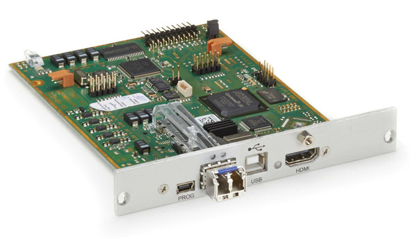 Black Box ACX1MT-HDMI-SM KVM Transmitter HDMI USB HID SM Fiber Modular Extender Card