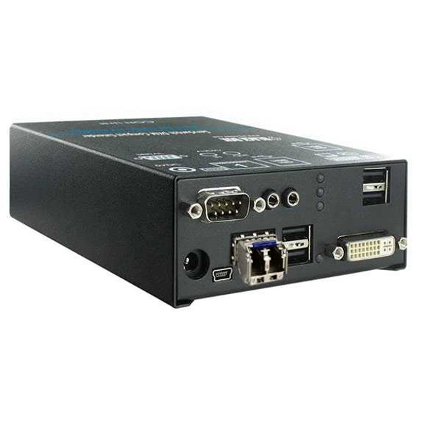 Black Box ACX1R-12A-SM KVM Receiver DVI-D 4X USB HID Audio SM Fiber