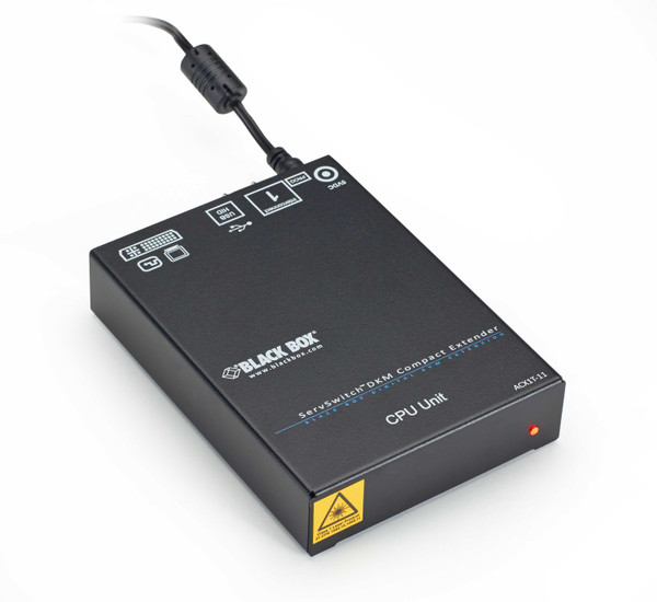 Black Box ACX1T-11-SM KVM Transmitter DVI-D 2X USB HID SM Fiber