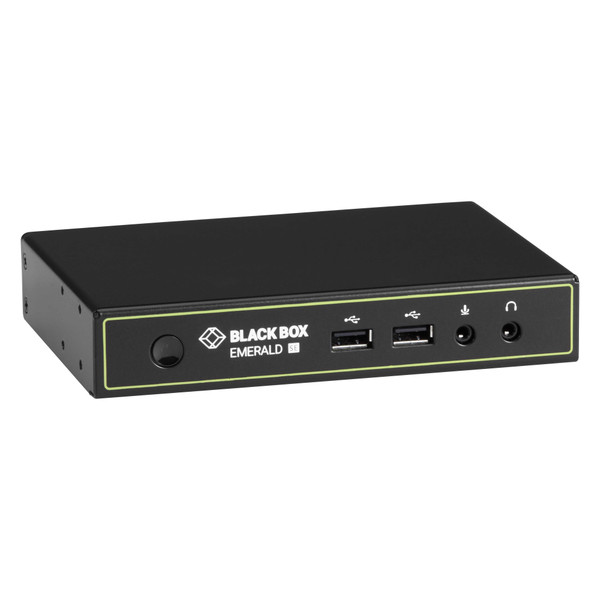 Black Box EMD2002SE-R DVI KVMoIP Extender RX Dual-Head V-USB 2.0 Audio VMA