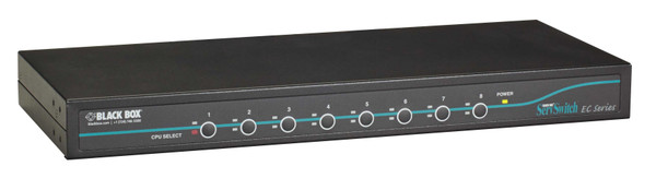 Black Box KV9508A KVM Switch 8-Port DVI PS/2 or USB Servers and USB Consoles