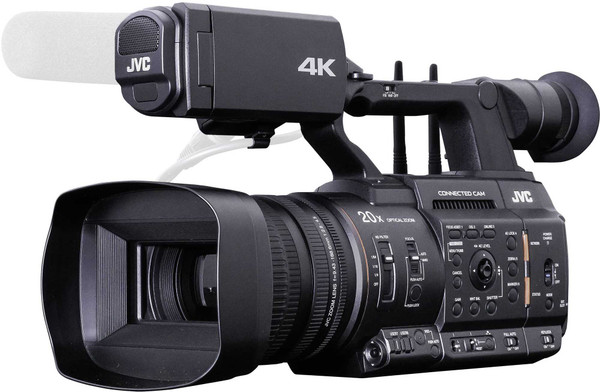 JVC GY-HC550U Connected Cam 4K Handheld Camcorder for Broadcast ENG w/Wireless LAN GPS MPEG-2
