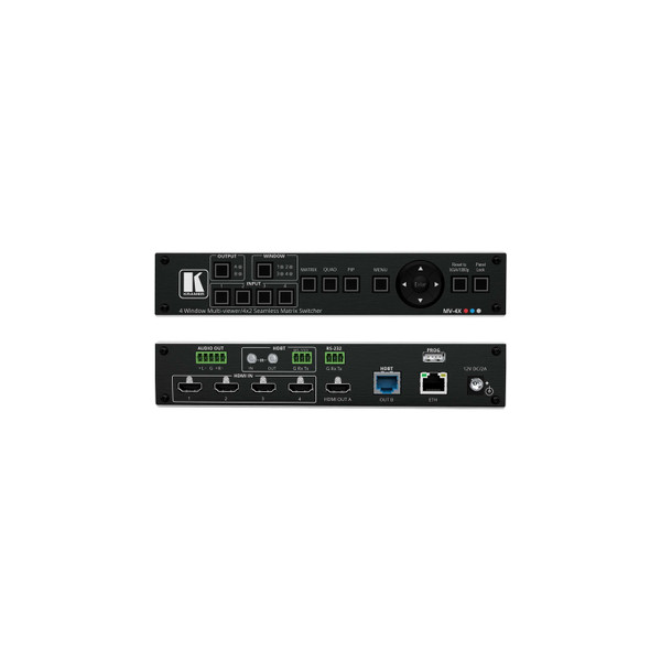 Kramer MV-4X 4 Window Multi–viewer/4x2 Seamless Matrix Switcher