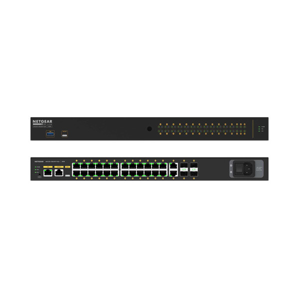 Kramer M4250-26G4XF-PoE+/US AV Line 24x1G PoE 480W 2x1G & 4xSFP+ Managed Switch