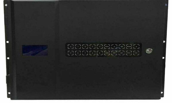 16x64 HDMI Matrix Switcher w/64-CAT6 Extenders & Video Wall Processor