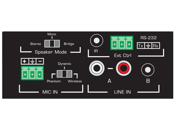 Audio Amplifier (Plenum Rated), Audio Amplifiers, Amps and Speakers