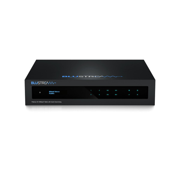 Blustream PLA88CS 8x8 4K HDMI 2.0 HDBaseT™ CSC AV Matrix with Audio Downmixing