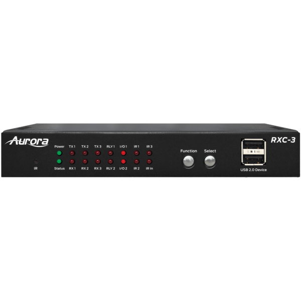 Aurora Multimedia RXC-3-G2 ReAX Control Processor w/ Additional Serial & Ethernet Control Ports