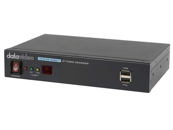 Datavideo NVD-35MK II Streaming IP Video Decoder with SDI Output - B-Stock & Open Box