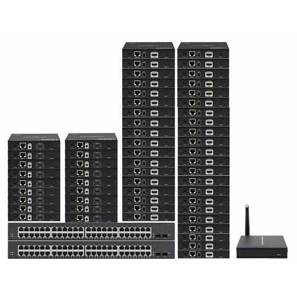 4K 18x40 HDMI Matrix Over Wireless LAN with iPad App 4K 18x40 HDMI Matrix Over Wireless LAN with iPad App