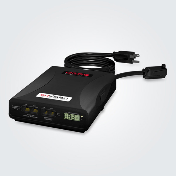 SurgeX EV-20815 IC Diagnostic Surge Suppressor + Scope Meter, 15 Amps at 120/230 Volts Split Phase