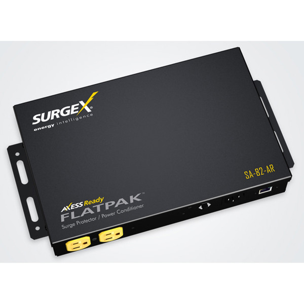 SurgeX SA-82-AR FLATPAK STANDALONE Out of Sight Surge Protector and Power Conditioner