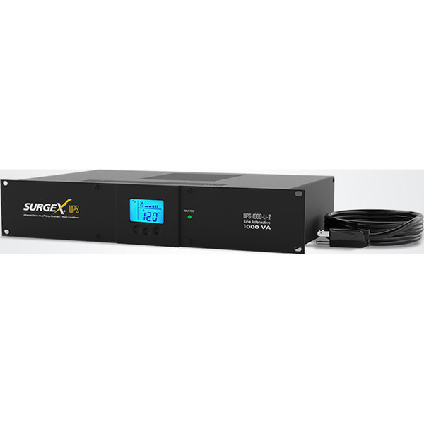 SurgeX UPS-1000-LI-2 Battery Backup Surge Protector