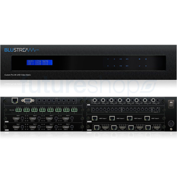 Blustream PRO88HBT70CS Custom Pro 8x8 HDBaseT CSC Matrix (4K 60Hz 4:4:4 up to 40m) Blustream PRO88HBT70CS Custom Pro 8x8 HDBaseT CSC Matrix (4K 60Hz 4:4:4 up to 40m)