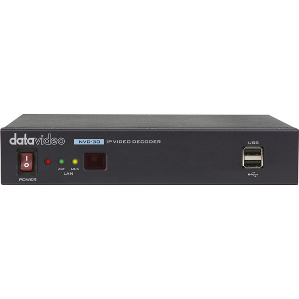 Datavideo NVD-35 IP Decoder with SDI Output - B-Stock & Open Box