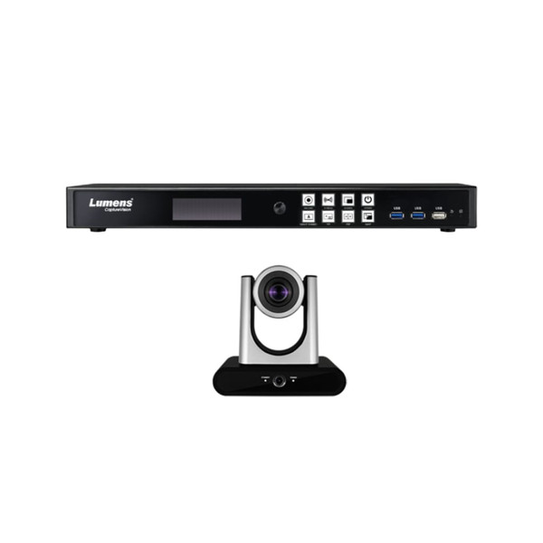 Lumens LC100BUNDLETR40B Capture Vision System w/2-Channel HD Recorder - Black