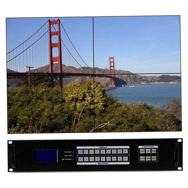 Sports Bar 8x4 HDMI Matrix Switcher w/Scaling, Separate Audio, Apps, Video Wall & 100ms Switching