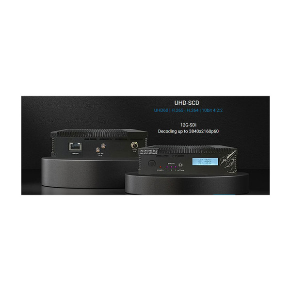 Osprey 96-02028 TALON UHD-SCD 12G-SDI H.265 HEVC/H.264 AVC Video Decoder