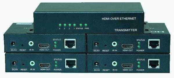 WolfPack 1x4 HDMI Distribution Amplifier to 300' w/IR