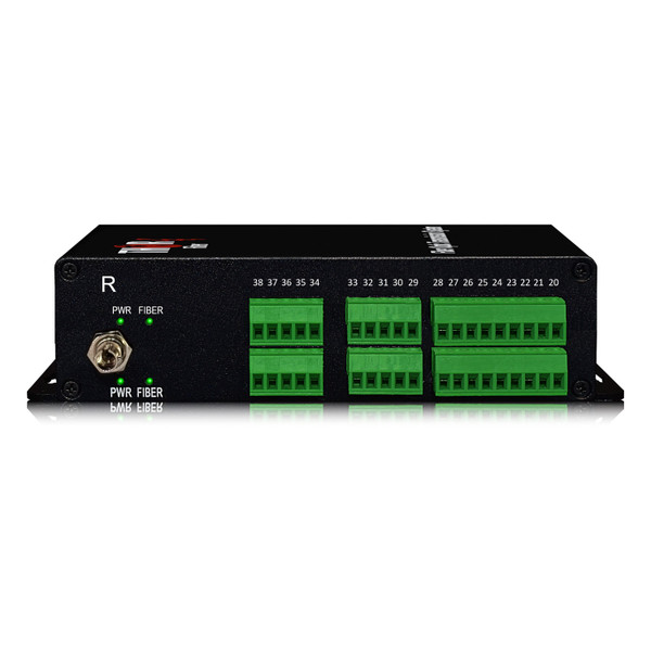 Thor Broadcast F-16A-B-TxRx 16-Bi-Directional Analog Audio Over Fiber Transmitter/Receiver Kit