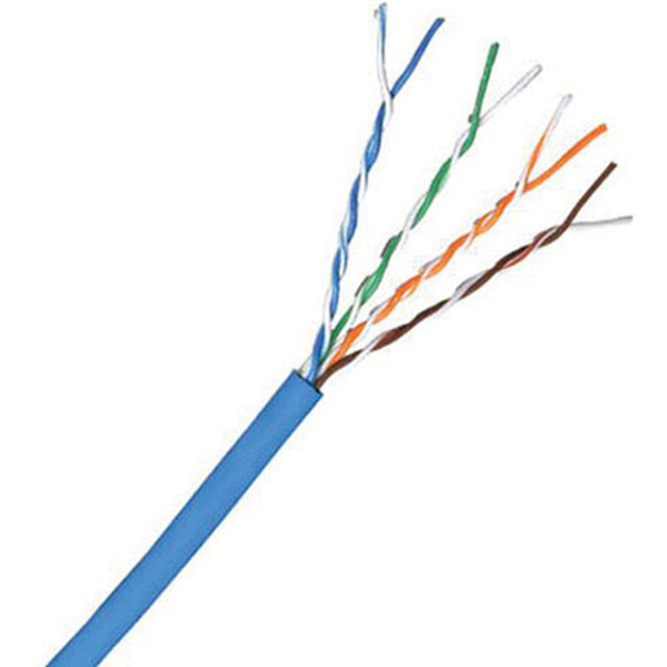 Comprehensive Connectivity CAT6B-1000 1000ft Cat6 550MHz UTP Bulk Cable, Solid Blue