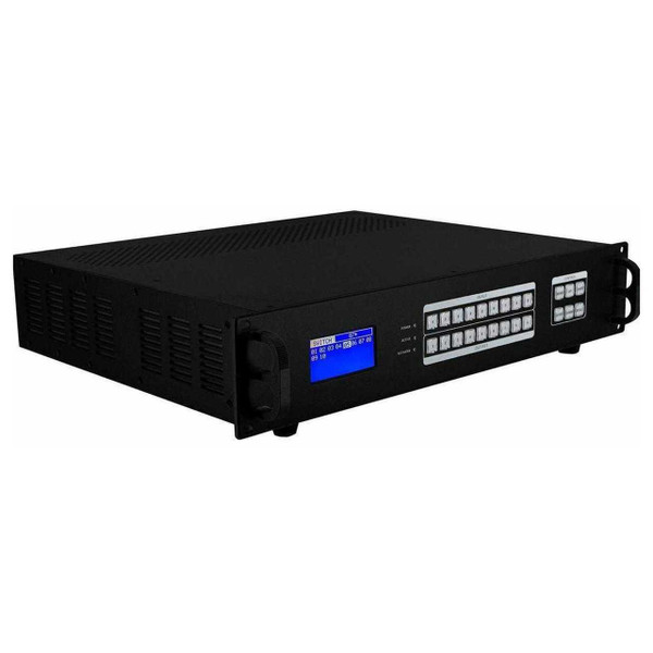 Secure 6x6 4K 60 Hz 4:4:4 18-GBPS HDR HDMI Matrix Switch