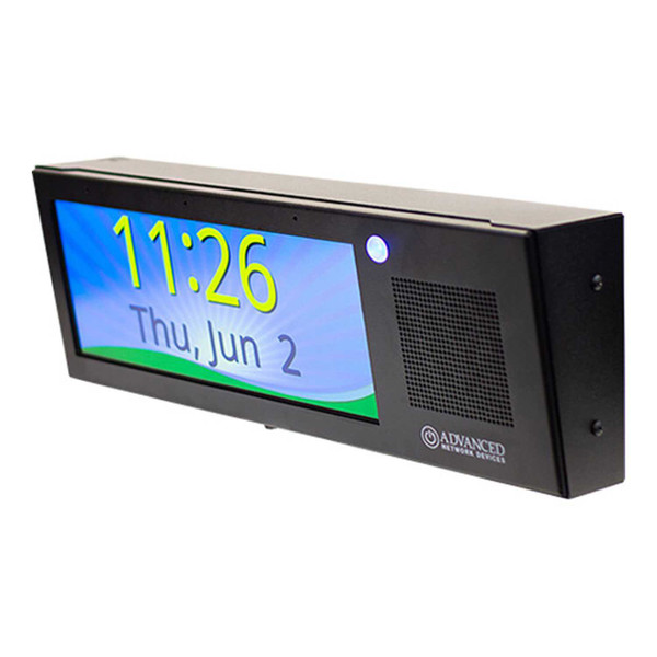 Advanced Network Devices IPCSHD-MB HD IP Clock Display (Matte Black)