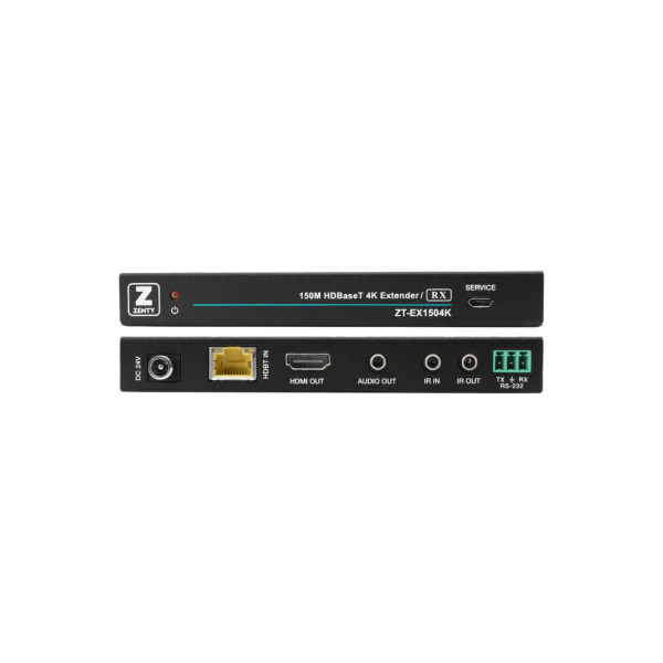 Zenty ZT-497 4K 60Hz 4:4:4 HDBaseT HDMI over Ethernet Extender 394ft to 492ft