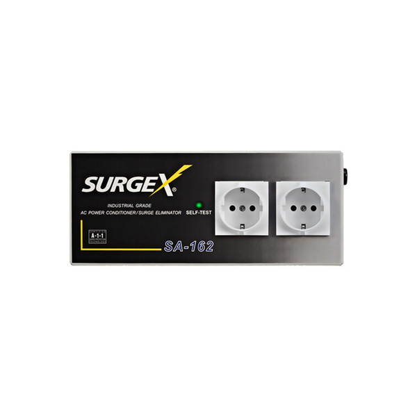 SurgeX SA-162 Standalone Surge Eliminator and Power Conditioner with CEE7/7 Receptacles