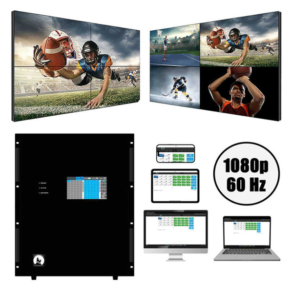 WolfPack 1080p 24x76 HDMI Matrix Switcher with Video Wall Function