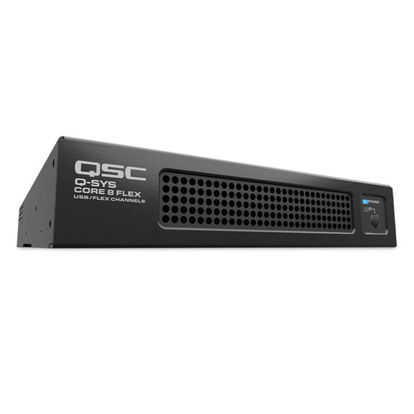 QSC CORE 8 FLEX Q-SYS Network + Analog I/O Processor