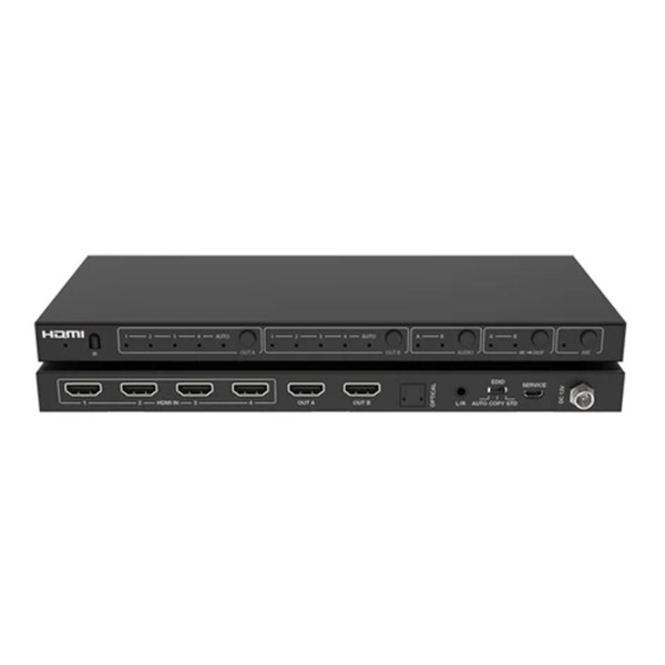 DVDO Matrix-42b 4K 4x2 HDMI Matrix Switcher with Audio Outputs, HDR & ARC