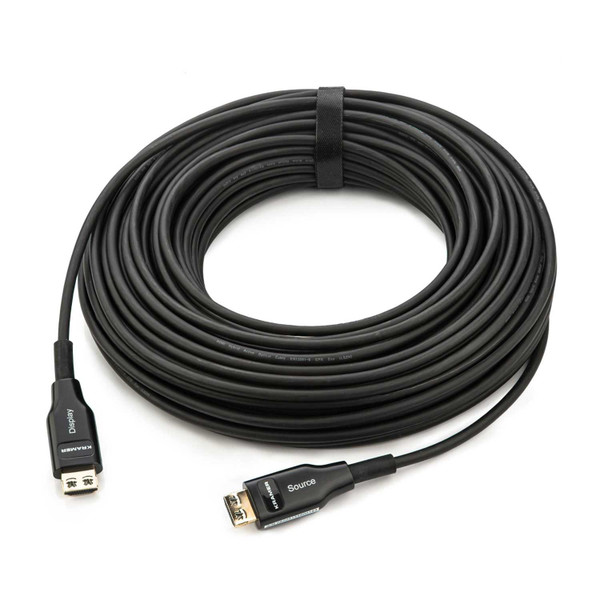 Kramer CLS-AOCH/60-66 20m/66ft 4K@60Hz (4:4:4) Low Smoke & Halogen Free Active Optical Pluggable HDMI Cable