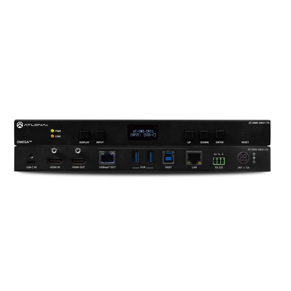 Atlona AT-OME-SW21-TX HDBaseT Transmitter With USB-C
