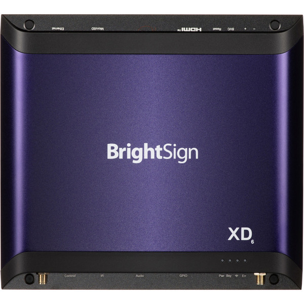 BrightSign XD236 4K Digital Signage Media Player (Standard I/O)